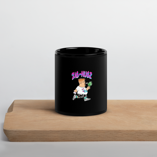 Black Glossy Mug