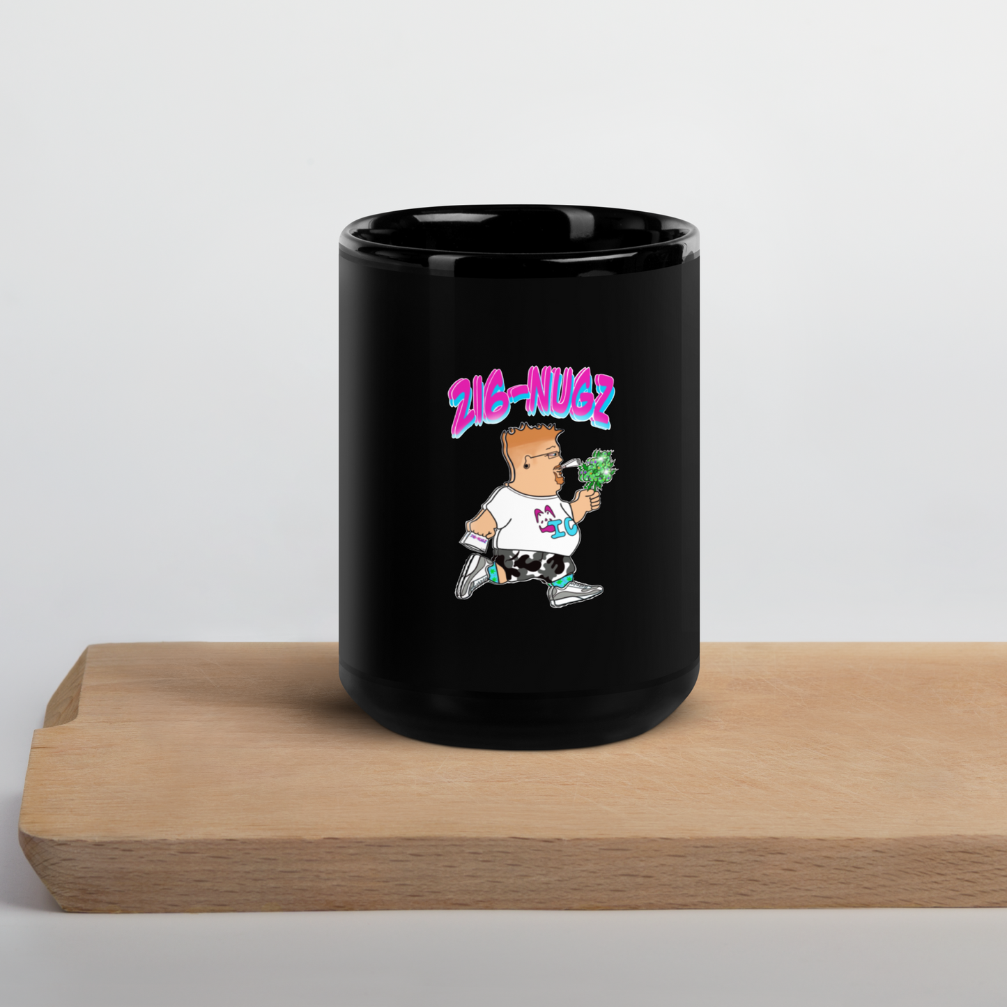 Black Glossy Mug