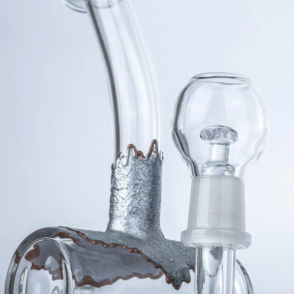 9" Double Chamber Recycler Dab Rig